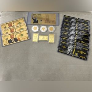 Rare President Trump memorabilia.